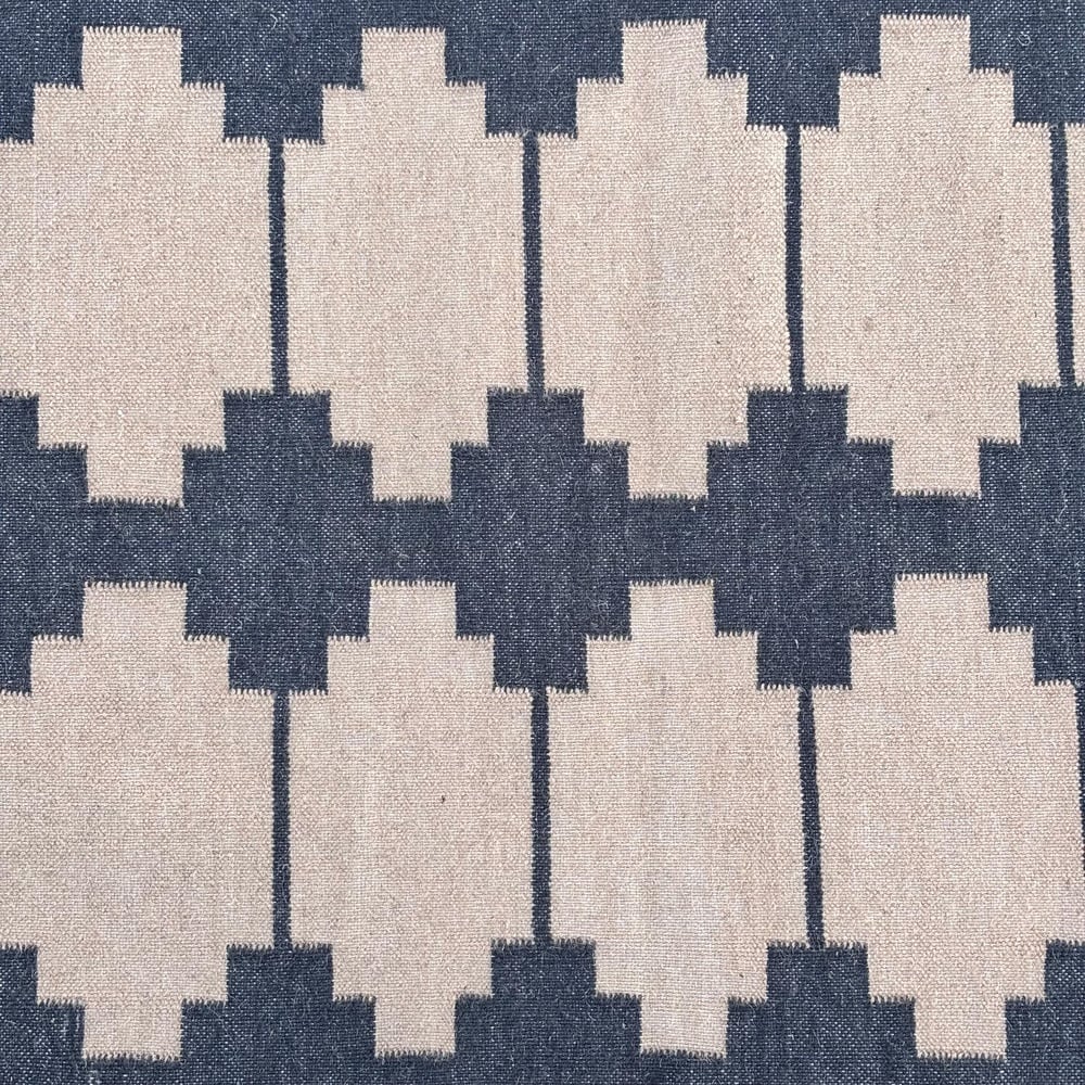 Handcrafted Multicolor Wool Vintage Dhurrie For Living